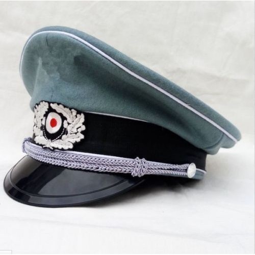 Wwii WW2 GERMAN WH M36 หมวกแก๊ป พร้อมแผ่นปิด