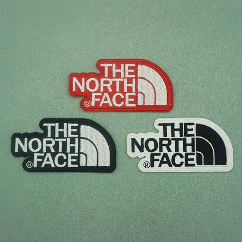 The NORTH FACE Back Cloth Patch ปักรีดผ ้ า Patch Down Jacket Repair Patch Badge Applique Label กาวกลับ Ca