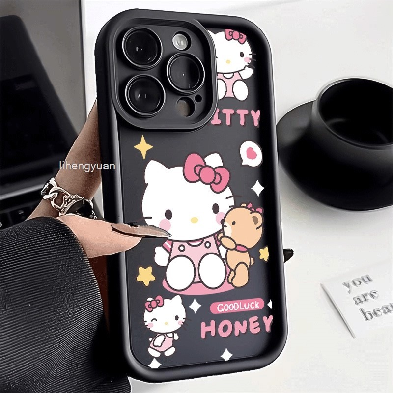 ปลอก Infinix CK6 CK6n CK7n KI5q เคสโทรศัพท์ซิลิโคน KT Cat น่ารัก