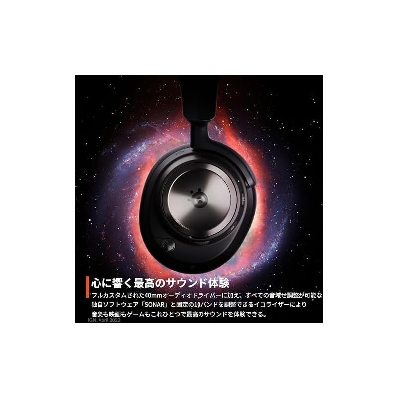 SteelSeries Gaming Headset Headphone Arctis Nova Pro Wireless P Lightweight Wireless Headset for Pl