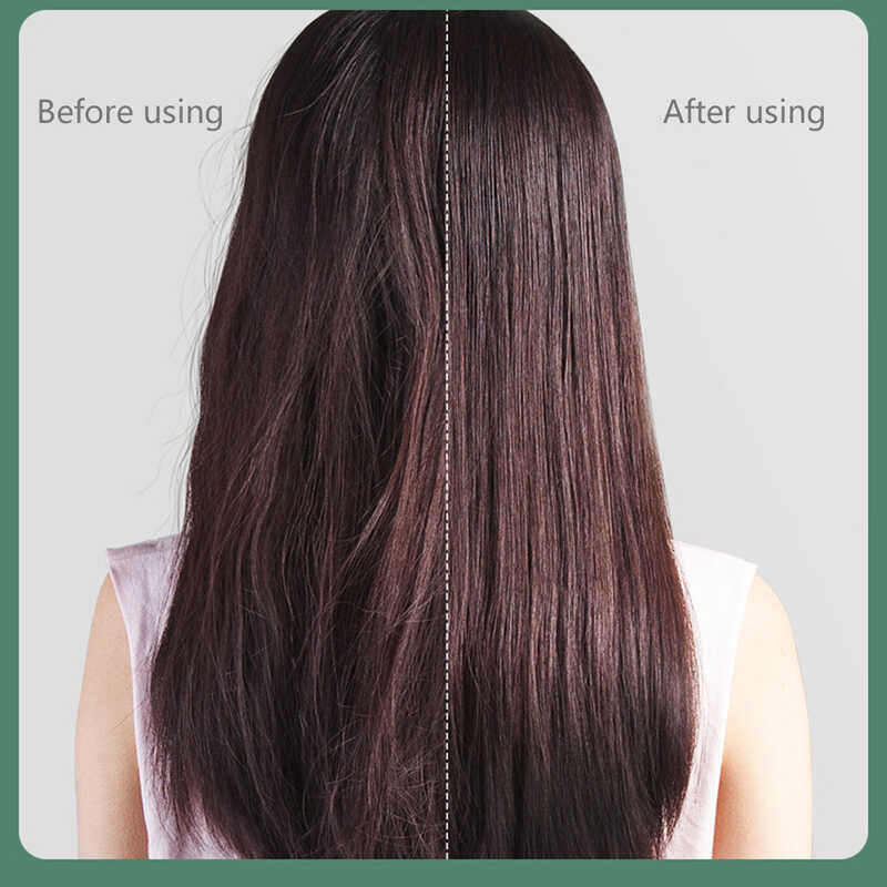 ❤ Hair Comb Cordless Hot Air Brush Salon Negative Ionic Blow Dryer Straightener & Curler