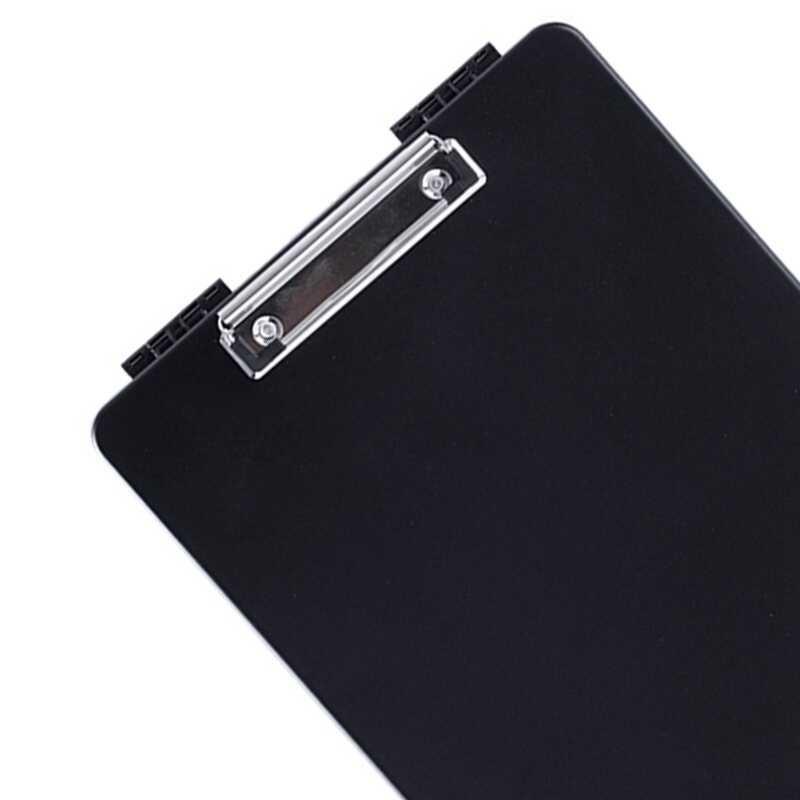 Plastic A4 Storage Clipboard File Box Case Document File Folders Clipboard Portable Clipboard Stora