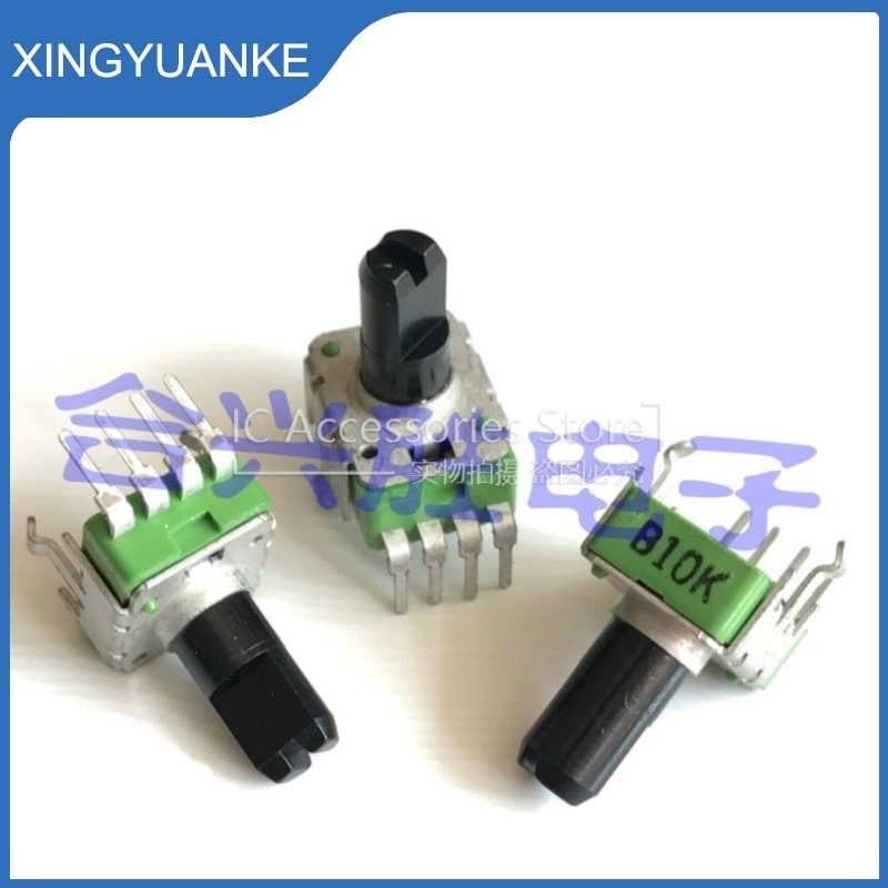 2 ชิ้น/ล็อต S670 ลําโพง 4Pin B10K A10K Synthesizer เปียโนอิเล็กทรอนิกส์ปริมาณ Potentiometer 4Pin