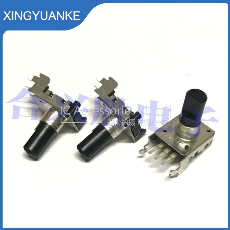3 ชิ้น/ล็อตแนวนอน RE12 Pulse Rotary Encoder 12 ตําแหน่งเครื่องเล่นอินเตอร์คอมมัลติมีเดียเสียง Encode