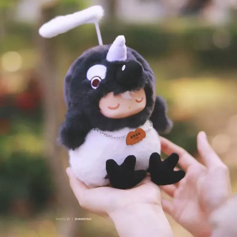 Quay นูนตุ๊กตา Trainee Angel Plush พัดลมกล่องตาบอดน่ารักตุ๊กตาโรงรถชุดของเล่นตกแต่งของขวัญ