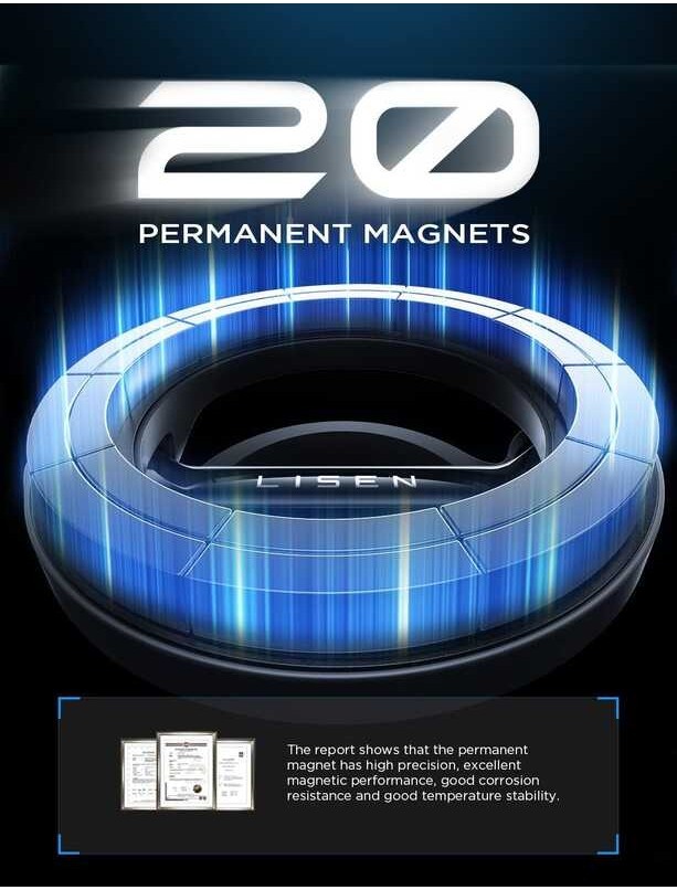 ❤ LISEN Magsafe Mount, Car, Hands Free Holder Dash Phone Mount Car Fit For Iphone