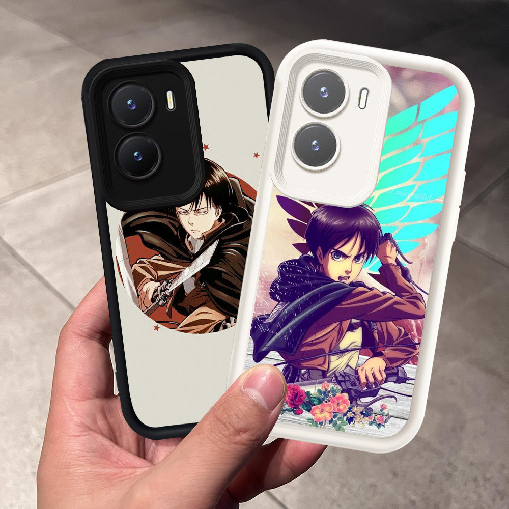 เคสสําหรับ VIVO Y02S Y56 Y16 IQOO 13 Z9 Z9X Z10 5G T4 เคสซิลิโคน H-13 โจมตีบน Titan