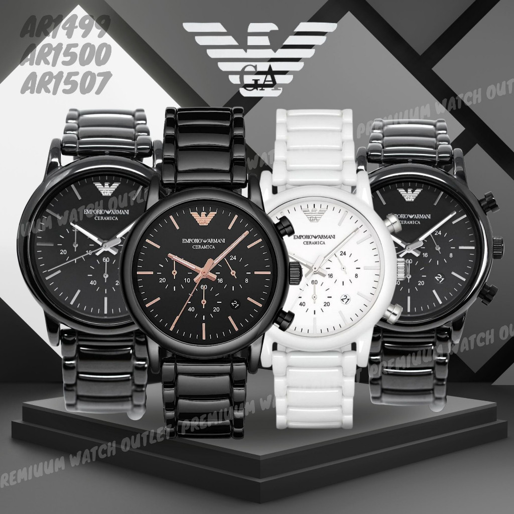 ♞OUTLET WATCH นาฬิกา Emporio Armani OWA339 นาฬิกาข้อมือผู้หญิง นาฬิกาผู้ชาย แบรนด์เนม Brand Armani