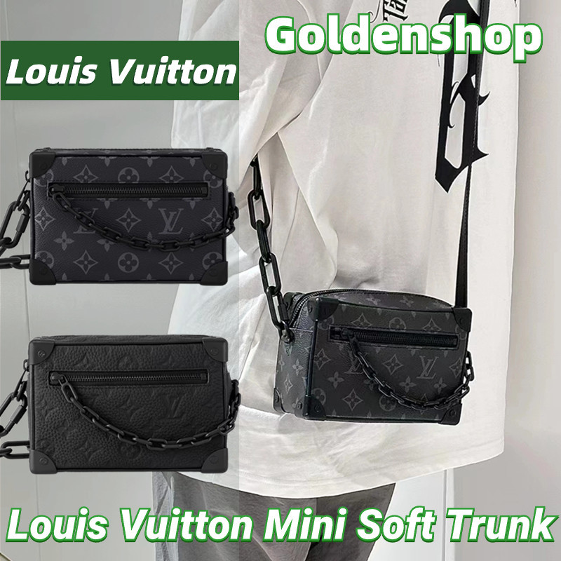 ♞หลุยส์วิตตอง Louis Vuitton Mini Soft Trunk Bag กระเป๋า