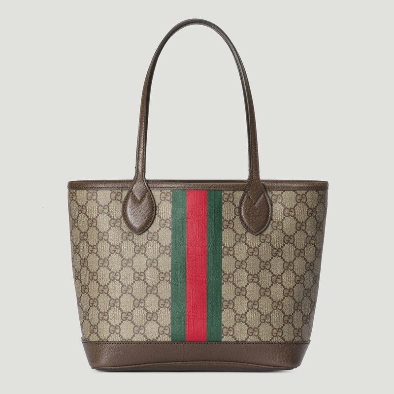 ♞กุชชี Gucci Ophidia small tote bagกระเป๋าหิ้วผู้หญิง ใบเล็ก