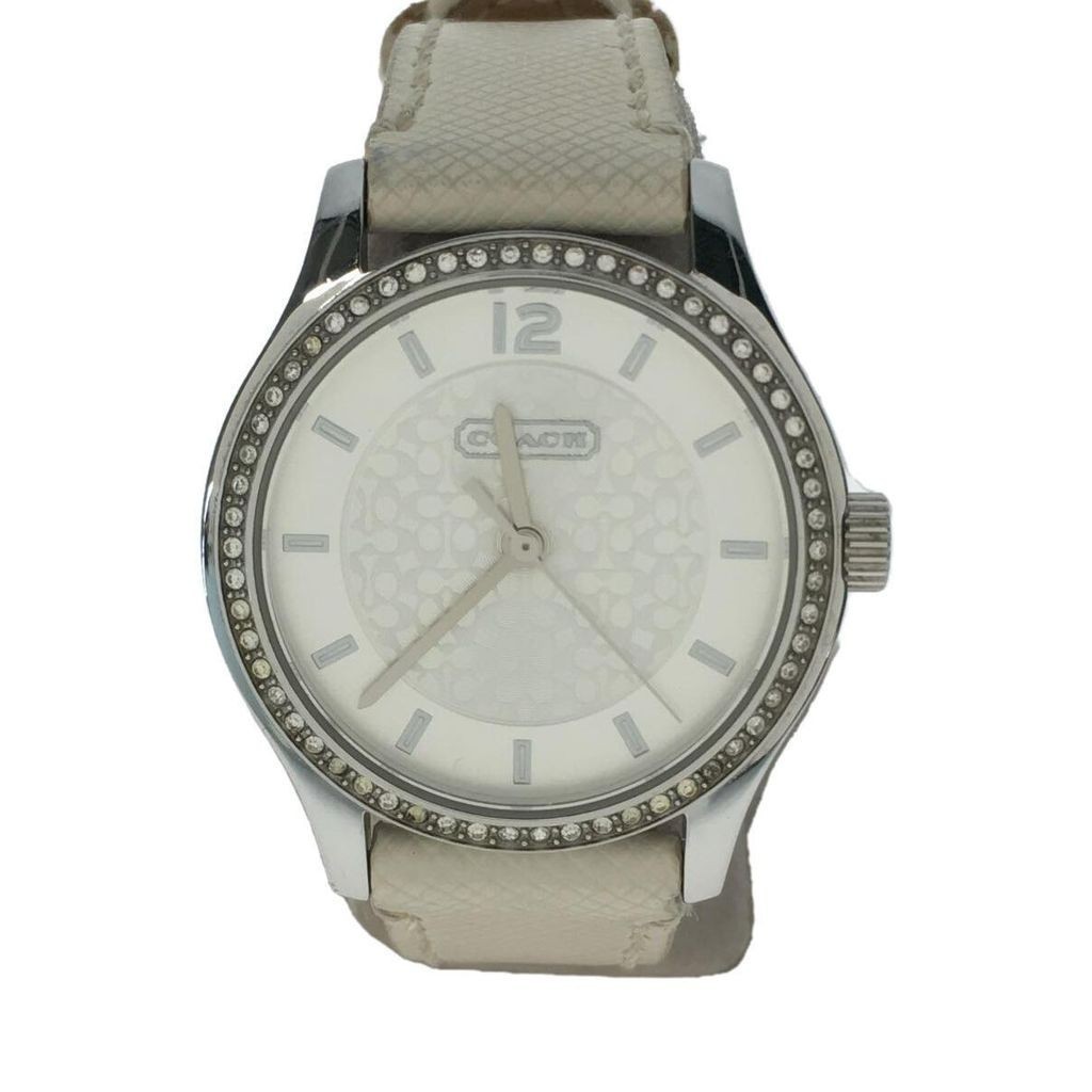 Coach A M O H R Wrist Watch leather Women Direct from Japan Secondhand