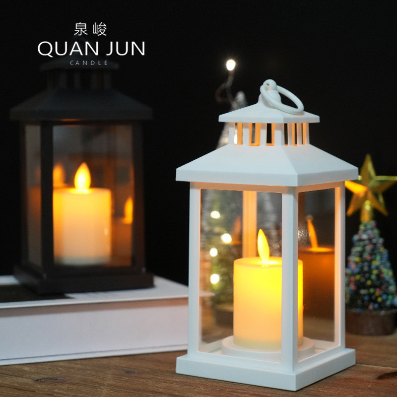 Handheld electronic candle, LED luminous wind lamp, creative candle lamp decoration, gift, party, pa