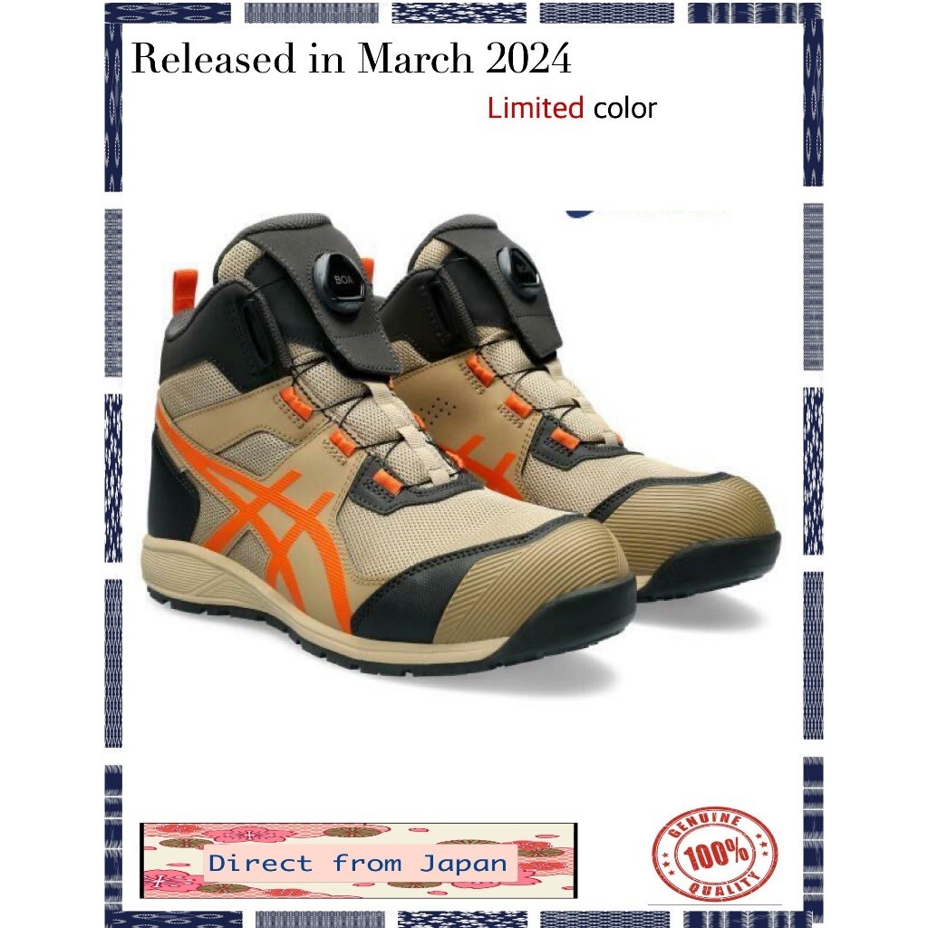 Asics Cp214 รองเท้าเซฟตี้ ที่ช่วยให้พื้นสัมผัสง่ายขึ้น ส่งตรงจากญี่ปุ่น
