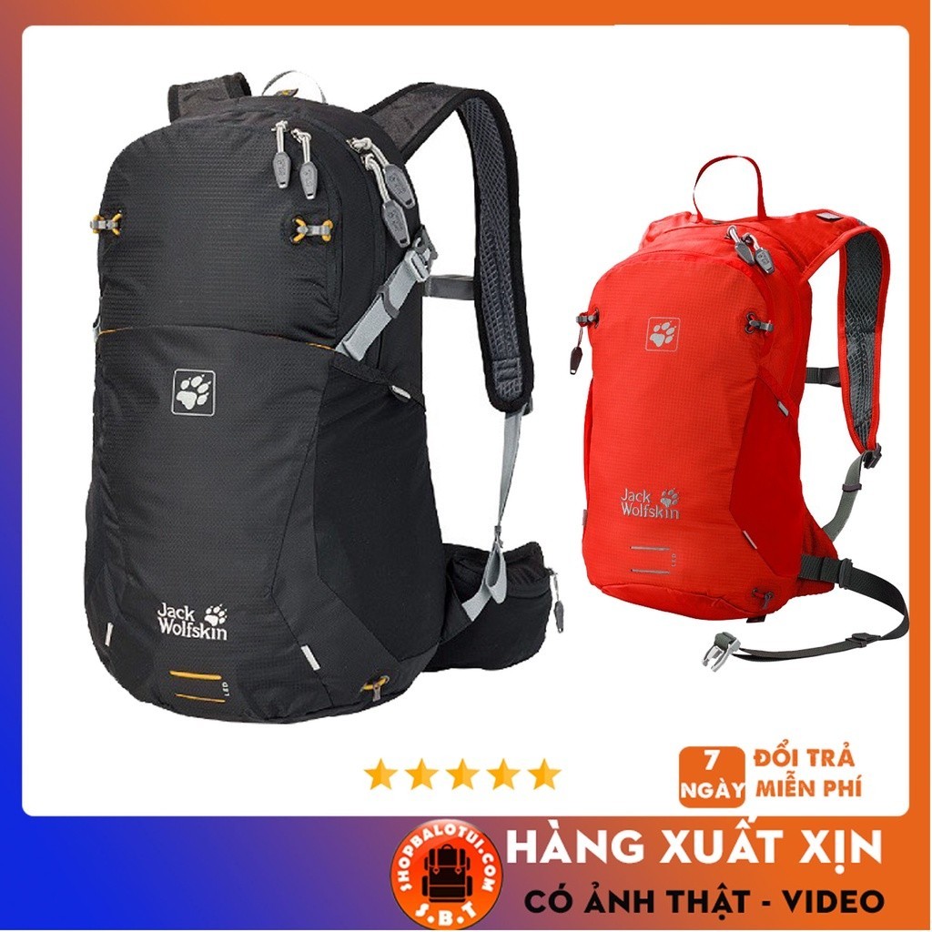 Jack Wolfskin Hamrock 12L กระเป ๋ าเป ้ สะพายหลังเดินป ่ าสําหรับการเดินทางผ ้ ากันน ้ ําแฟชั ่ นระ