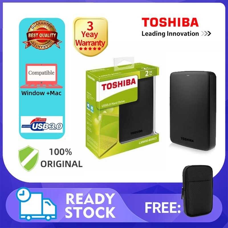 [1Tb/2Tb] 2024 TOSHIBA CANVIO BASIC 2.5 "Ext EXTERNAL HARDDISK HARD DRIVE Usb3.0ฮาร์ดดิสก