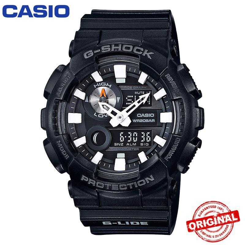นาฬิกาข้อมือ CASIO gshock GAX-100 ของแท้ 200% สีดํา