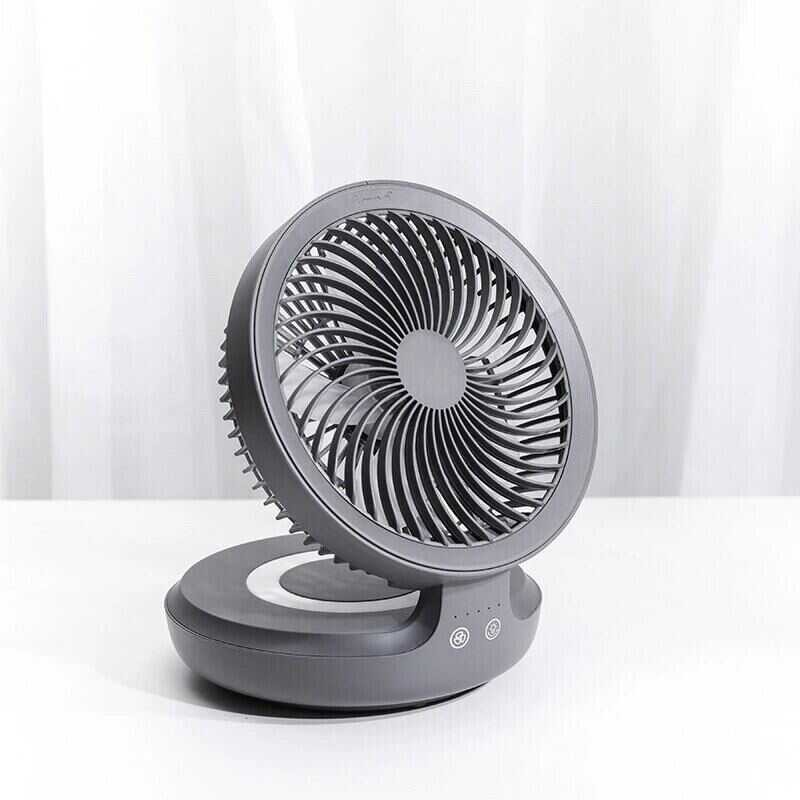 Home Edon Xiaomi ไร้สายระงับAirCirculationพัดลมUSBแบบชาร์จไฟได้พัด