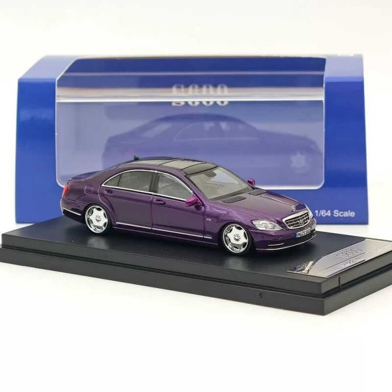 Δ อาวุธข้างถนน 1/64 Mercedes Benz S-Class W221 S600l รุ่นอัลลอย