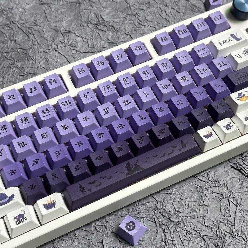 Theme 【Keycap Only】Witch Keycap 134 Keys Profile PBT Sublimation For Cherry MX Switch Mechanical