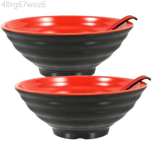 ♞,♘Ramen Bowl Set Microwavable Soup Soup Soup ก๋วยเตี๋ยว