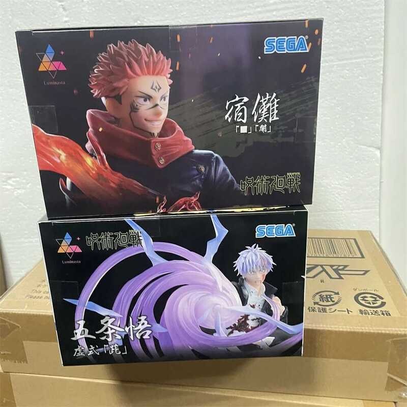 ❤️ Sega Origina L อะนิเมะ Jujutsu E Ryomen Sukuna LUMINASTA SUKUNA FUGA Acchion Figure PVC Sato