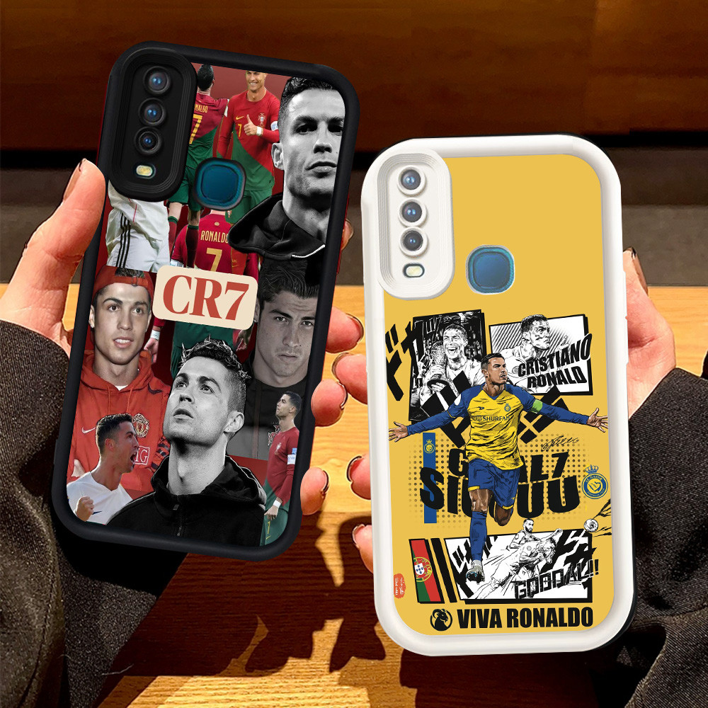 เคสสําหรับ VIVO Y50 Y15 Y17 Y30 Y12 Y19 V9 Z1 Pro Y66 Y30i เคสซิลิโคน H-99 CR7 Ronaldo