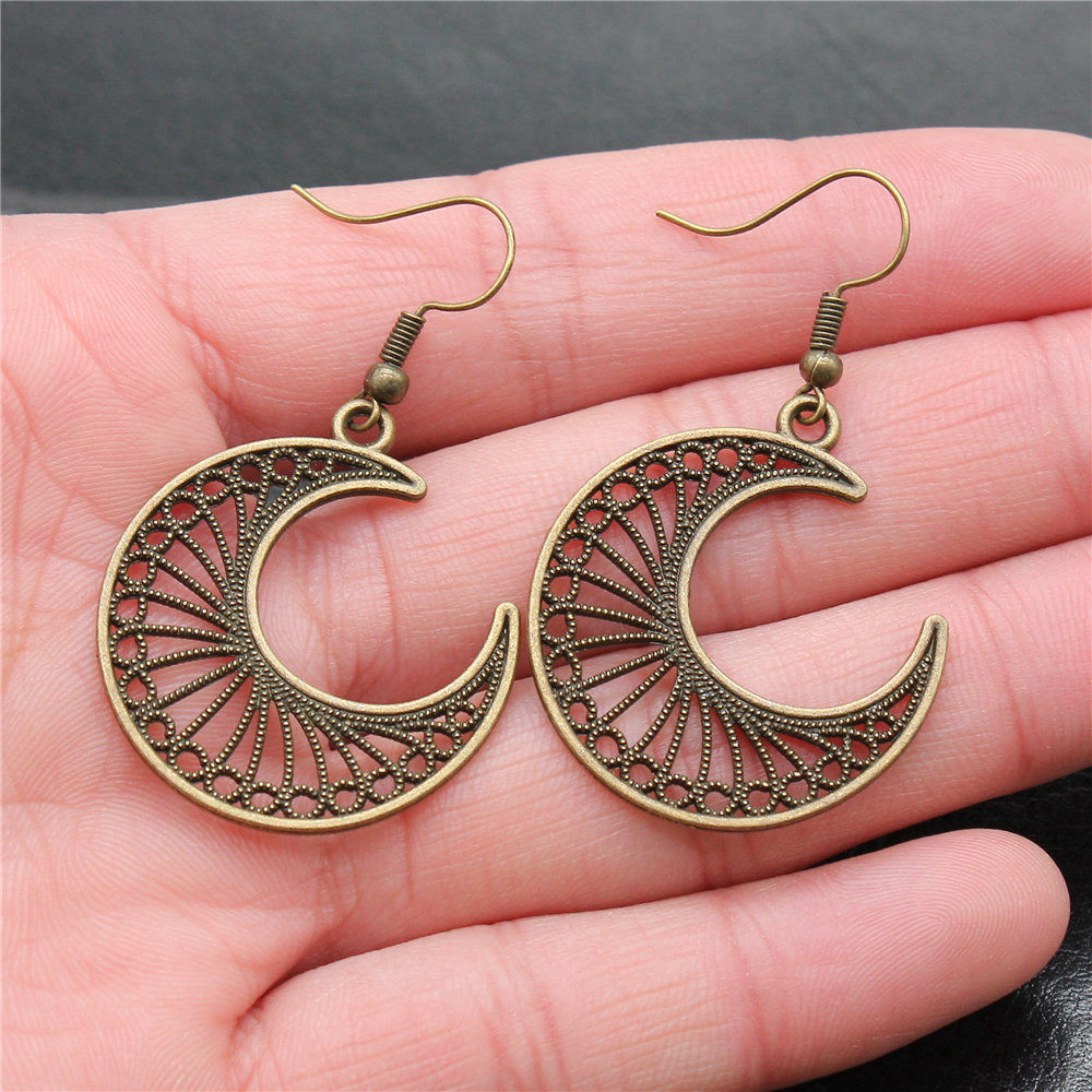 Geometric Water Drop Circle Drop & Dangle รูปที่ 3