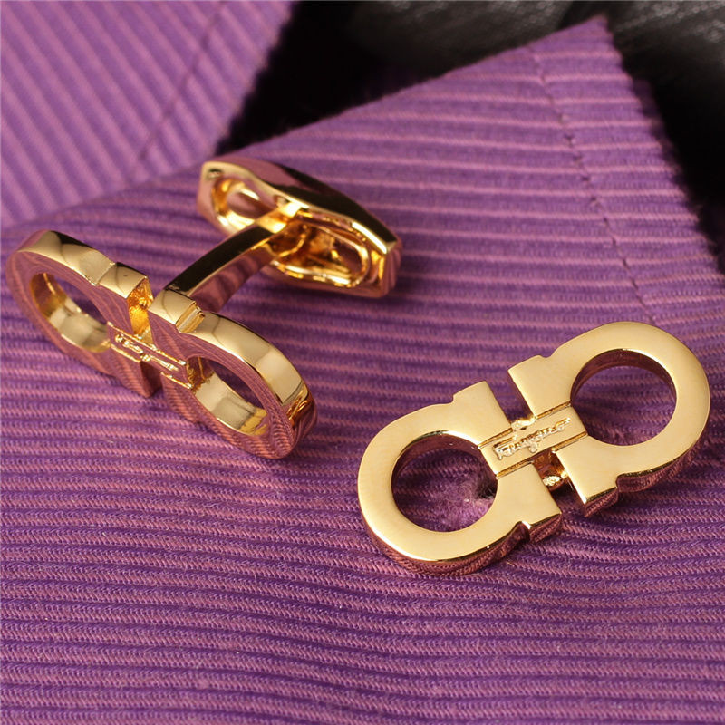 ระเบิด FerragamoMomo Cufflinks Cufflinks Cufflinks French Mens Cufflinks Boutique Business Fashion B