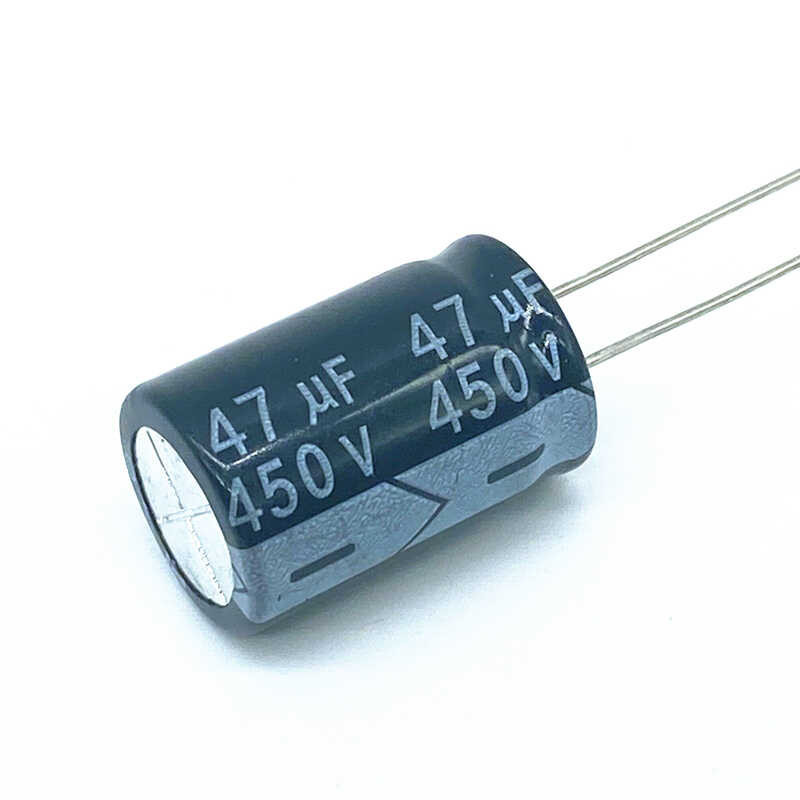 ตัวเก็บประจุด้วยไฟฟ้า16*25มม. 47Uf 450V 16*25 450V47uf 5ชิ้นคุณภาพสูง