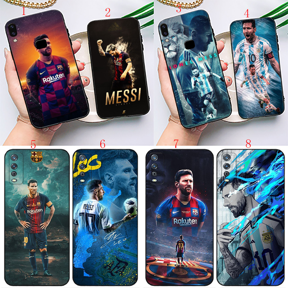 Vivo y11 y12 y15 y17 y19 y20 y20i y20s y11s y5s U3 V29 V27 Y17S Y27 V27E F28 Barcelona Messi เคสโทรศ