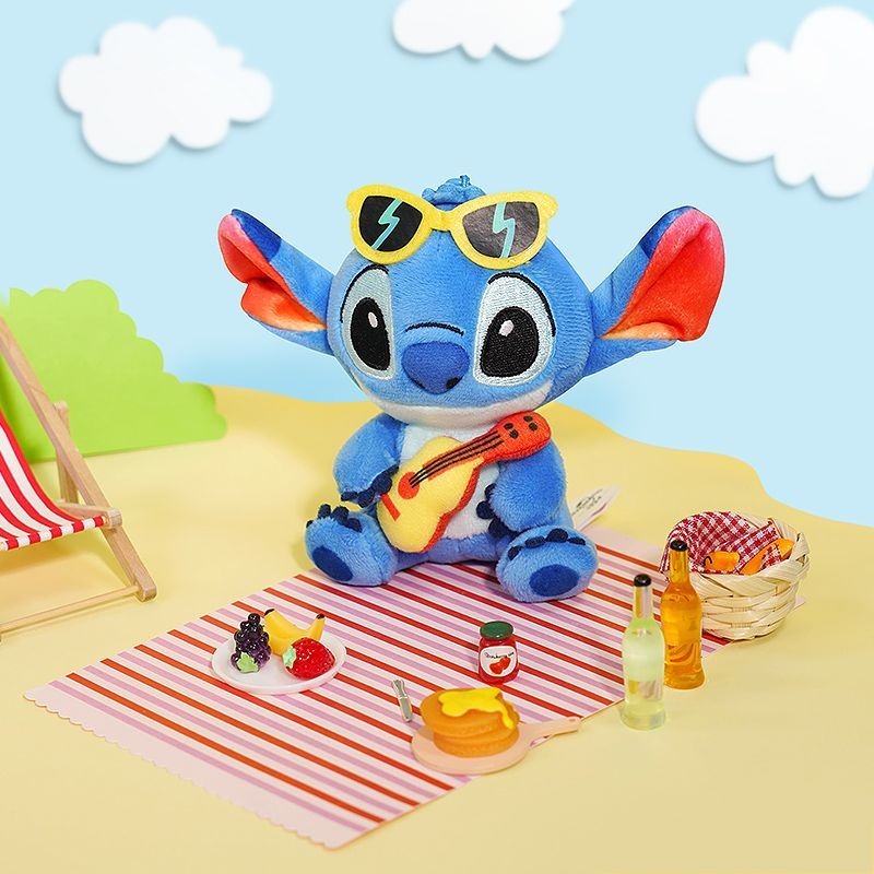 Stitch จี้ตุ๊กตาตุ๊กตาของเล่น Angel & Stitch จี้