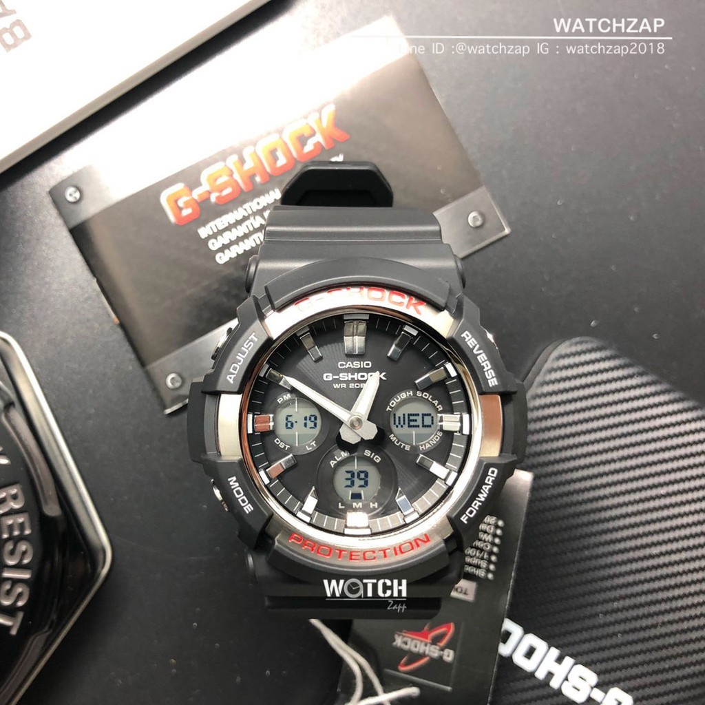 



 ♞Casio G-Shock นาฬิกาข้อมือผู้ชาย สายเรซิ่น รุ่น GAS-100B-1A GAS-100 GAS-100PC GAS-100RB GAX-1