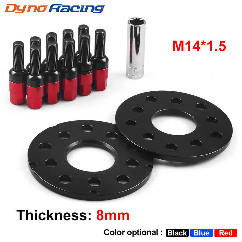 8มม. ล้ออะแดปเตอร์ PCD 5X100 5X112 CB 57.1มม. และ M14 * 1.5บอลสลักเกล