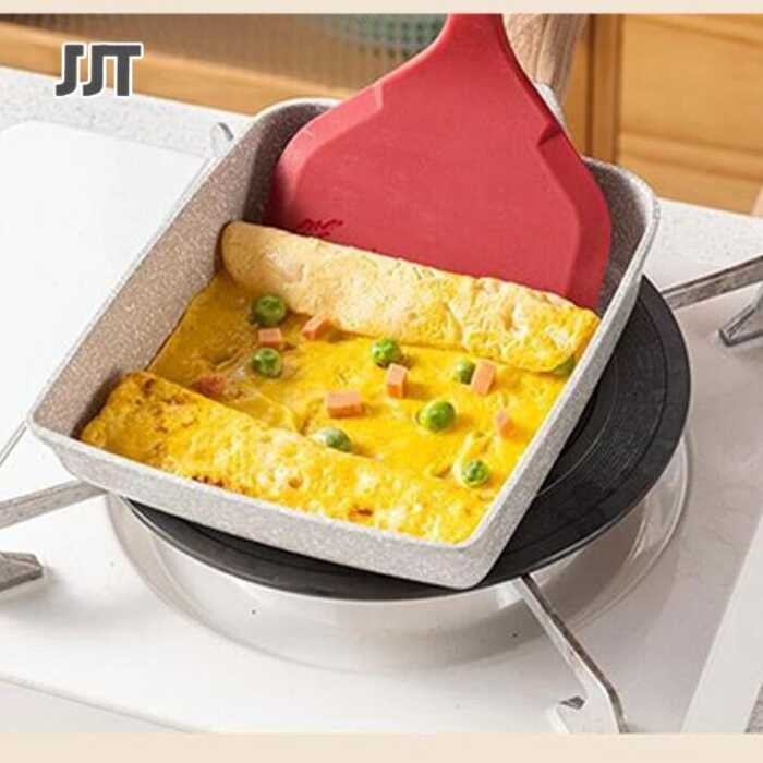 JJT Pot Non-Stick Pan Non-Stick Pan Non-Stick Pan Egg Square Pan Steak Tamagoyaki Pan, Egg Rolls E ,