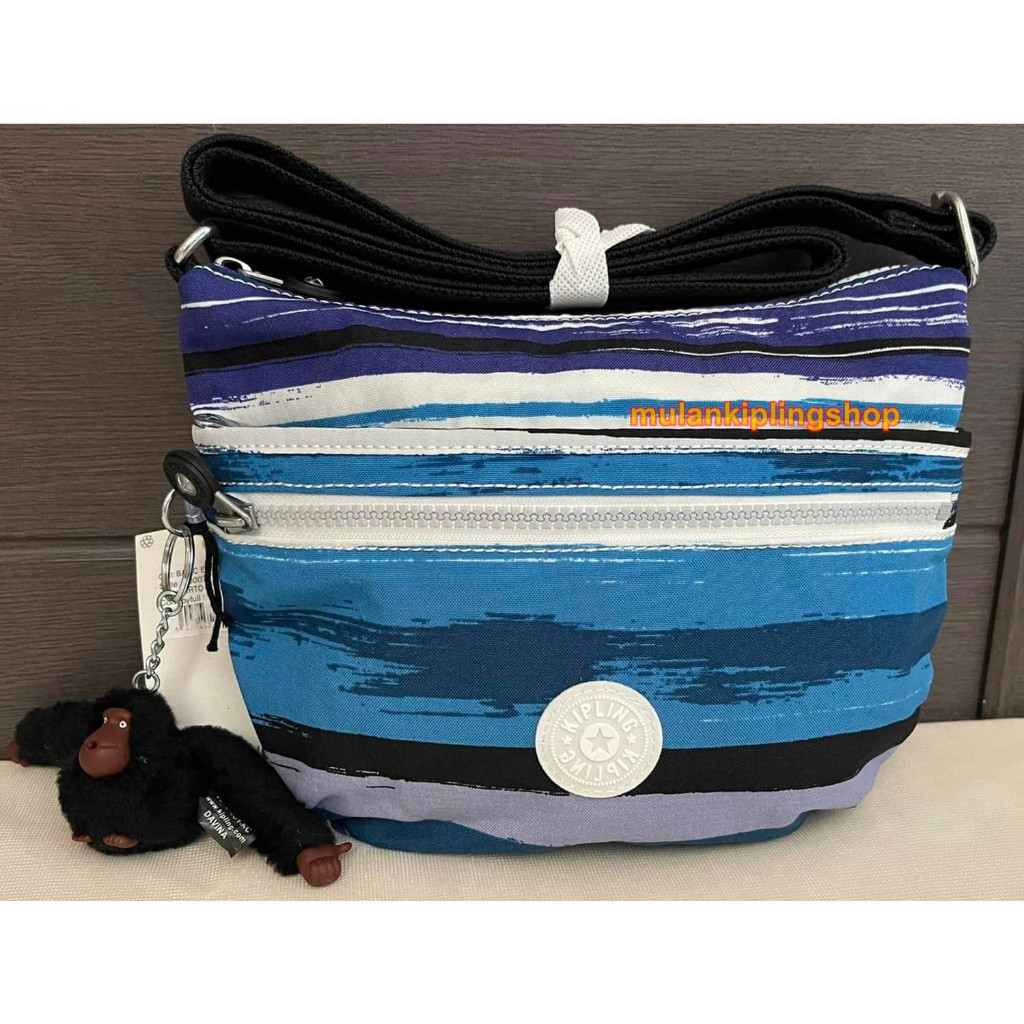 ส่งฟรีEMS Kipling Arto S Crossbodybag - Joyful Stripes เลือกตามลายกระเป๋า