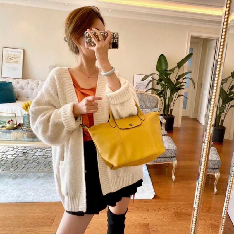 ❤ 100% Original Official Store กระเป๋า L1512 Cross Body & ไหล่กระเป๋ายาว Cha