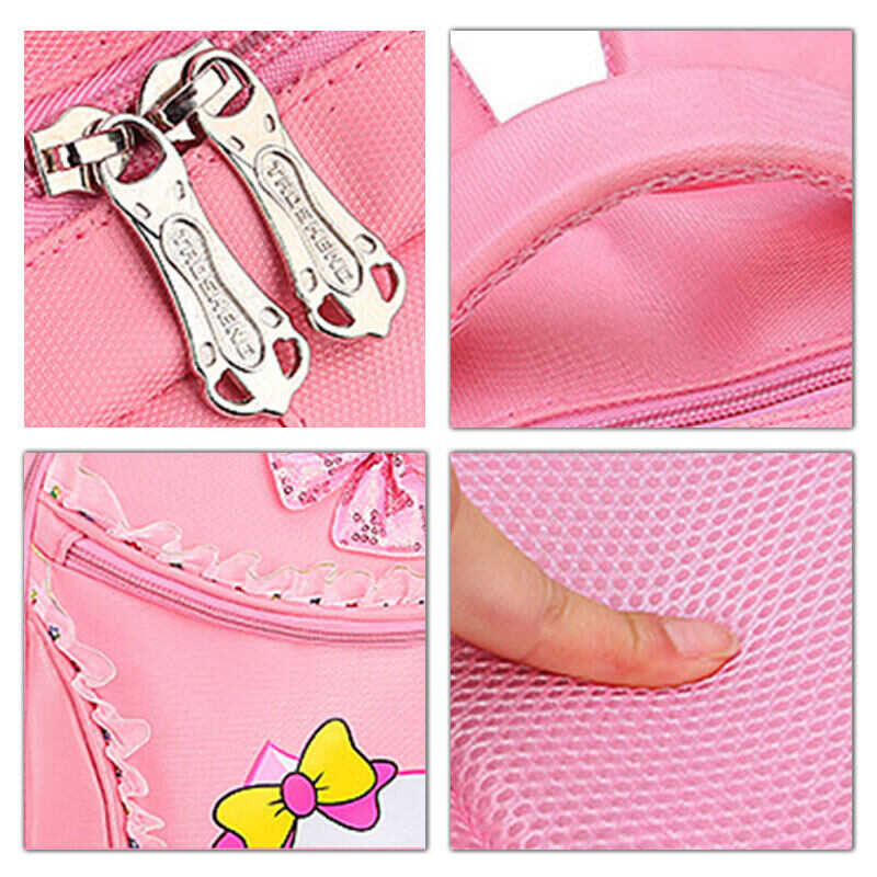School Jivivilchildren's Bags Grades 1-3-6 School Bags For Elementary School Students Cute Princess