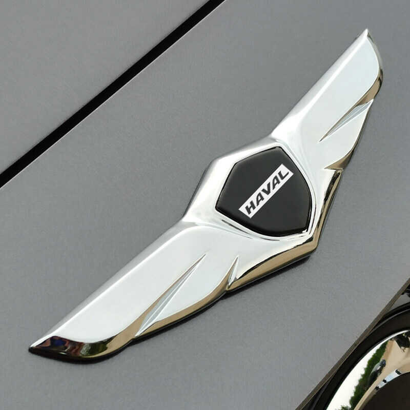 ❤ 1ชิ้นสำหรับ HAVAL H2 H4 H6 H5 H7 H8 H9 M2 M4 3D รถโลหะ Chrome ด้านหน้า