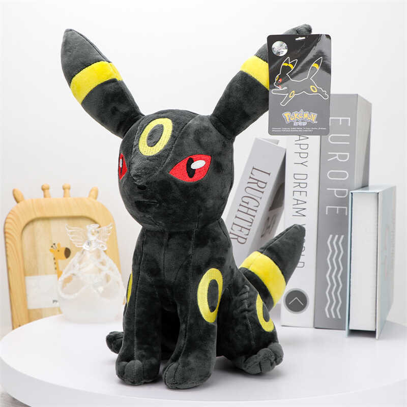 Oringinal Plush Toy Eevee Evolution Umbreon Espeon Syeon Glaceon Jolteon ตุ๊กตาสัตว์ Pel
