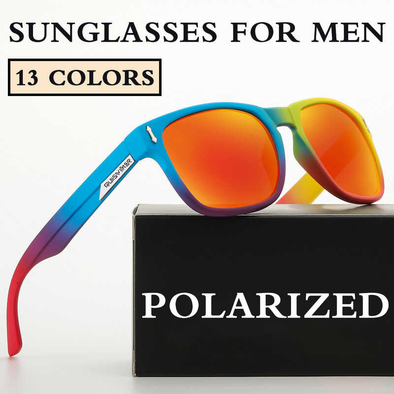 Fashionable New Polarized Sunglasses UV400 Sun Fishing Glasses Shades for Men