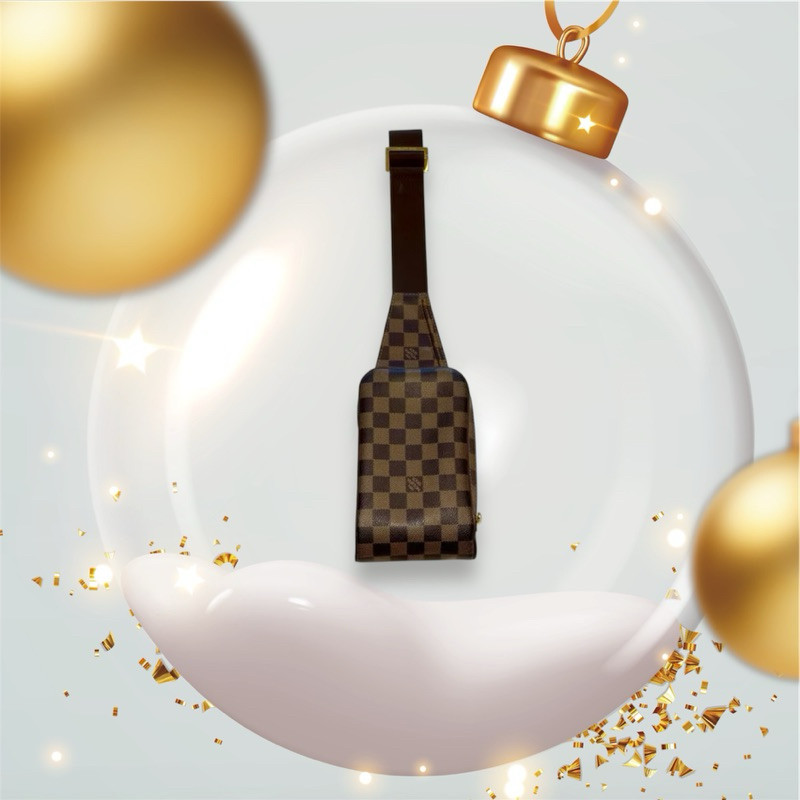 แท้ Lv Geronimos Lvคาดอก Louis Vuitton