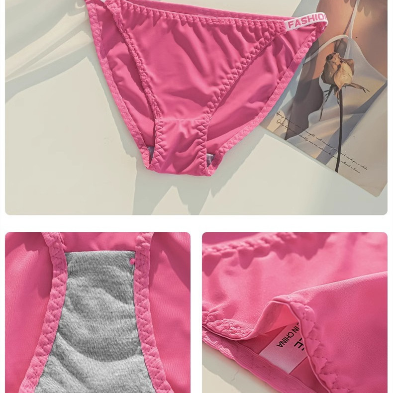 1 ชุดwomen Seamless Bra+Panties Push Up ฟองน้ําหนาเยาวชนสาวไร้สายชุดชั้นในความเรียบง่ายชุดชั้นในหญิง Bralette ราคา ถูกที่สุด ดีลบีเคเค แกลเลอรีภาพที่ 9