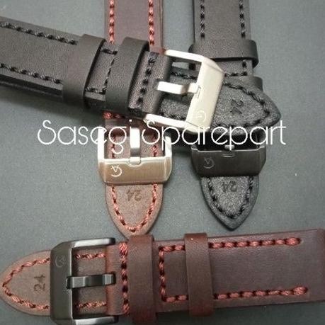 7.7 Alexandre Christie Leather Watch Strap สายหนังแท ้ Ac