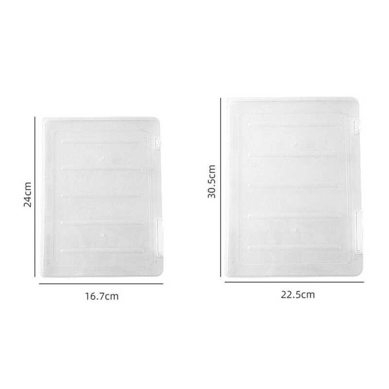 {Peach Exchange} WONDER 1Pcs File Organizer Box, Office Stationery A4 A5 A4 Paper Storage Box, Pla