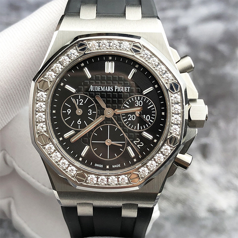 Apaibiap Watch Royal Oak Women 's Watch 26231ST Date Chronograph 37mm Automatic Mechanical Watch