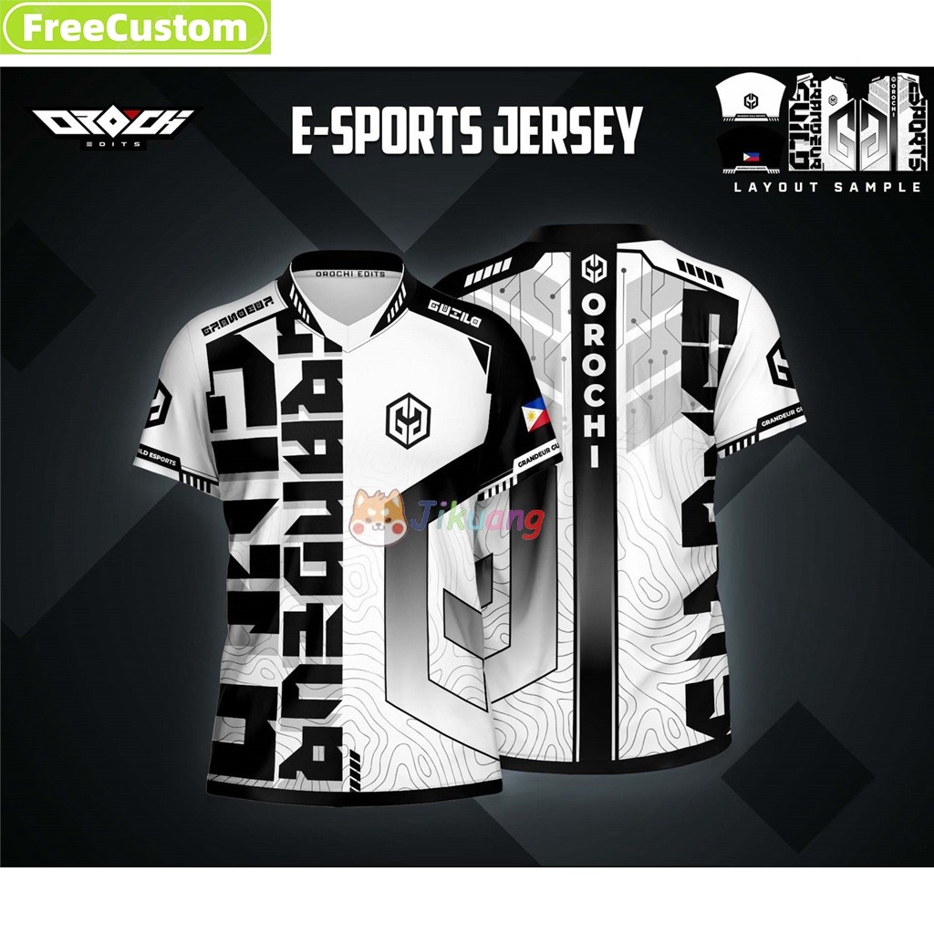 ฟรี CUSTOMIZATIONJersey GAME MOBILE LEGENDS ML CODA ESPORT GANG ฟรี CUSTOM และ NICKNAME 66