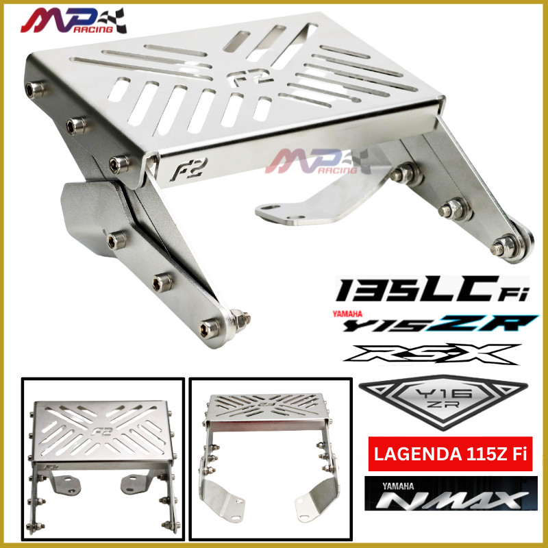 Rack Lipat Stainless Steel F2 Moto เกรดพรีเมี่ยม