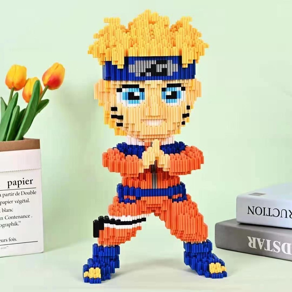 กิจกรรม Kakashi ของเล่นเด็ก Pikachu 1 เมตร DIY Alalei Building Blocks การประกันคุณภาพ - รูปที่ 7