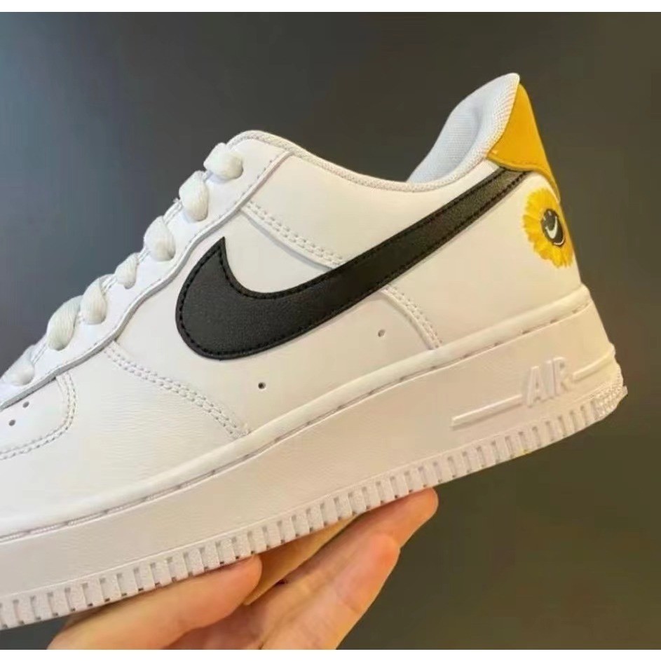 



 ♞sneakers Nike Air Force 1 Low white black black white white yellow