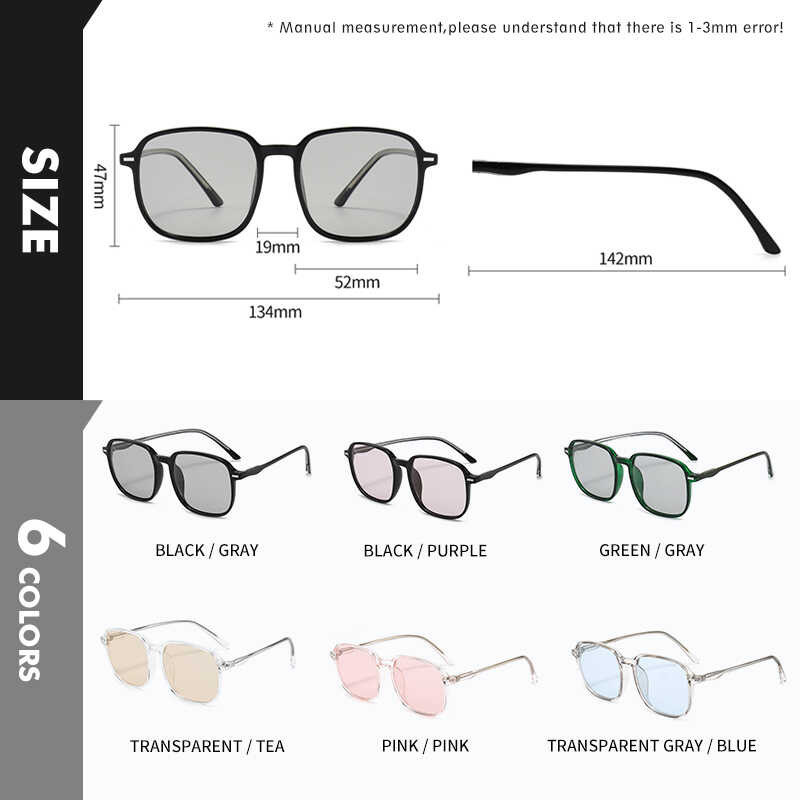 ❤ LIOUMO Fashion Sunglasses For Women Photochromic Eyewear Men's Polarized Driving Glasses Uni Tr